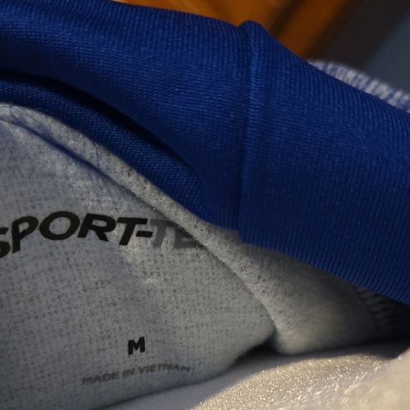 Yamaha Heathered Blue Men's Hoodie - Picture 3 of 4